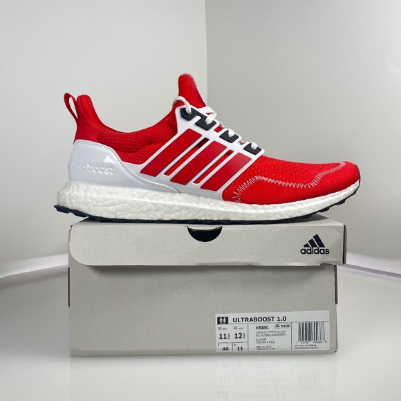 adidas Other - NEW Adidas Men's Ultraboost 1.0 Men's Red White Running Shoes HR0081 Size 11.5